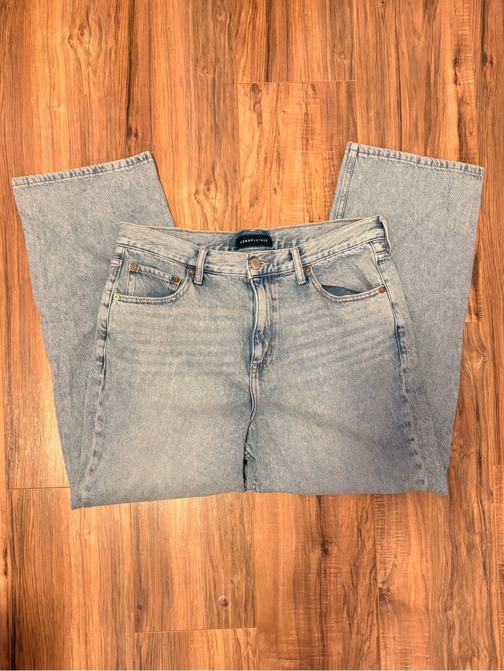 Aeropostale High-Rise Baggy Jeans Size 12